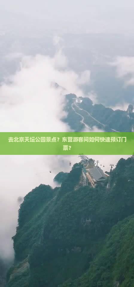 去北京天坛公园景点？东营游客问如何快速预订门票？