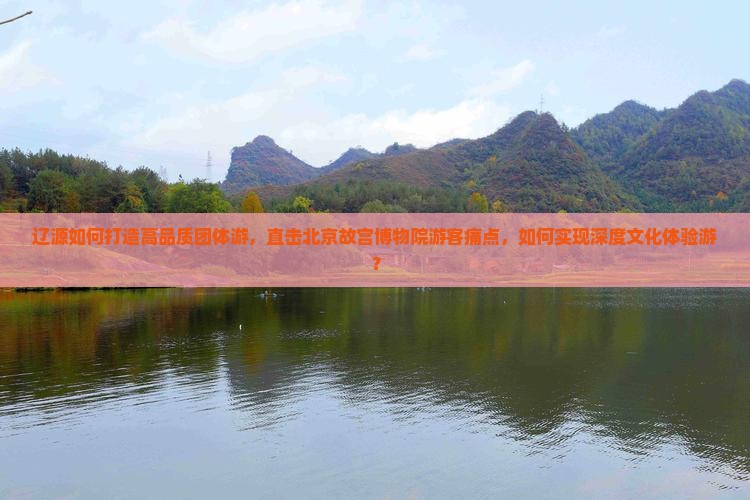 辽源如何打造高品质团体游，直击北京故宫博物院游客痛点，如何实现深度文化体验游？