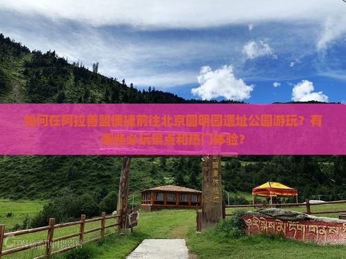 如何在阿拉善盟便捷前往北京圆明园遗址公园游玩？有哪些必玩景点和热门体验？