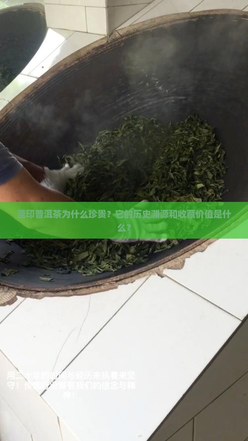 蓝印普洱茶为什么珍贵？它的历史渊源和收藏价值是什么？