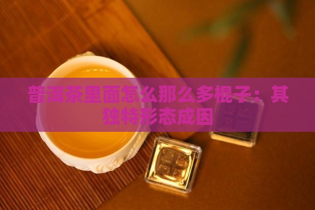 普洱茶里面怎么那么多棍子：其独特形态成因