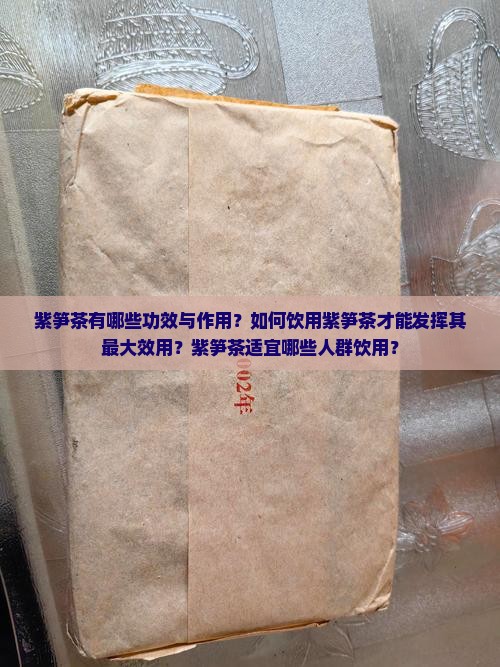 紫笋茶有哪些功效与作用？如何饮用紫笋茶才能发挥其最大效用？紫笋茶适宜哪些人群饮用？