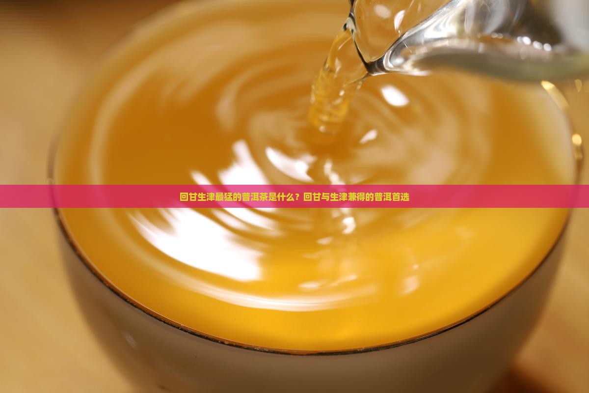 回甘生津最猛的普洱茶是什么？回甘与生津兼得的普洱首选