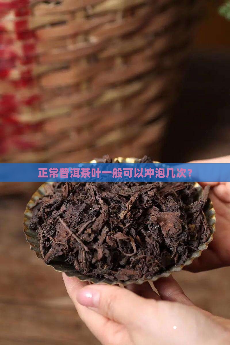 正常普洱茶叶一般可以冲泡几次？