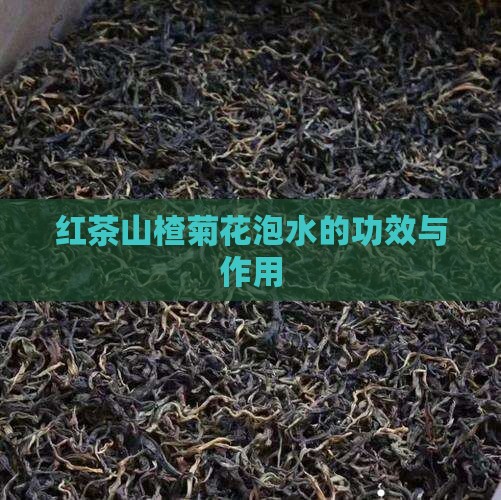 红茶山楂菊花泡水的功效与作用