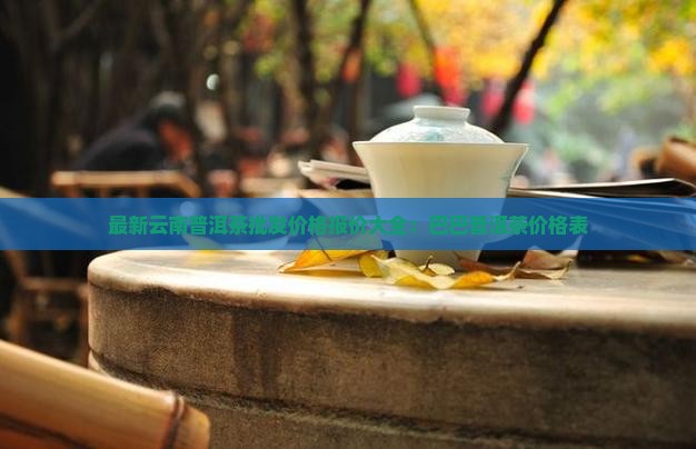 最新云南普洱茶批发价格报价大全：巴巴普洱茶价格表