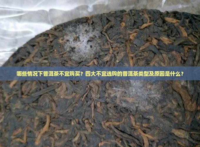 哪些情况下普洱茶不宜购买？四大不宜选购的普洱茶类型及原因是什么？
