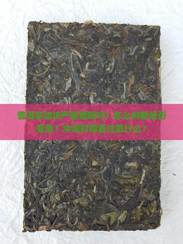 普洱茶结块严重能喝吗？怎么判断是否变质？冲泡时需要注意什么？