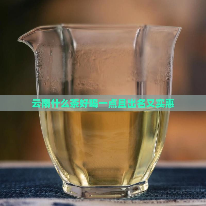 云南什么茶好喝一点且出名又实惠