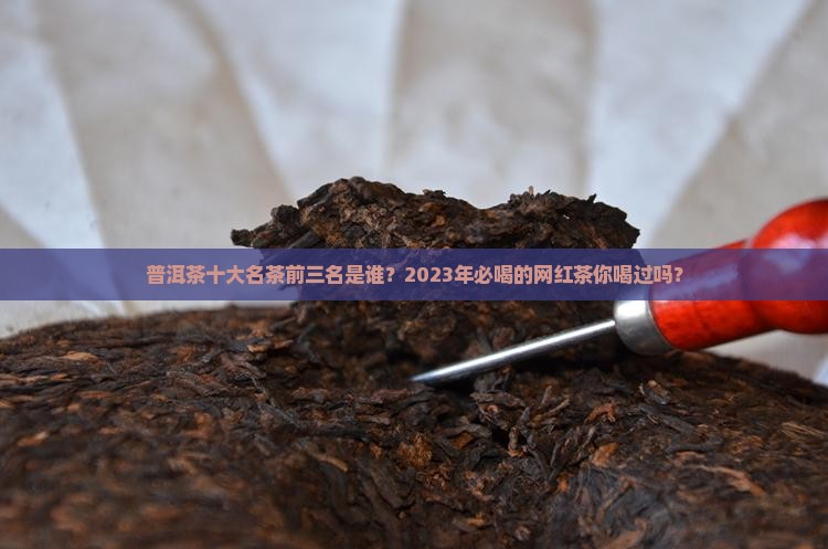 普洱茶十大名茶前三名是谁？2023年必喝的网红茶你喝过吗？