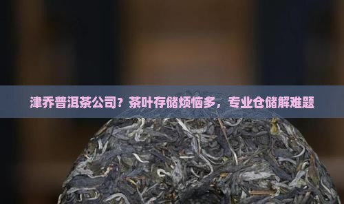 津乔普洱茶公司？茶叶存储烦恼多，专业仓储解难题
