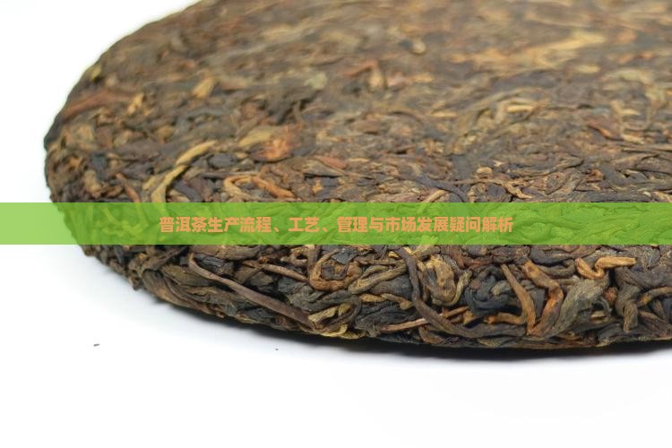 普洱茶生产流程、工艺、管理与市场发展疑问解析