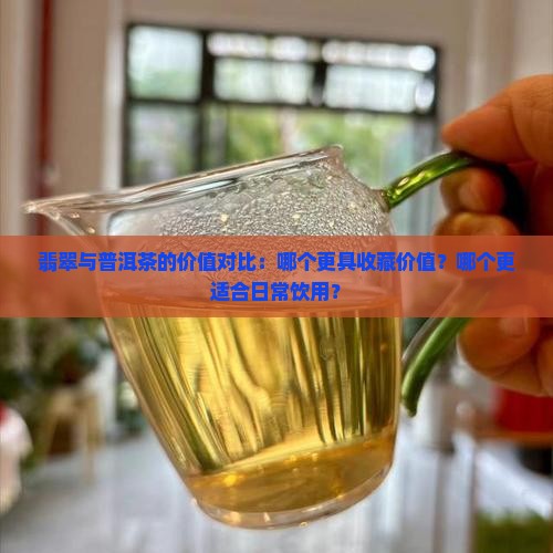 翡翠与普洱茶的价值对比：哪个更具收藏价值？哪个更适合日常饮用？