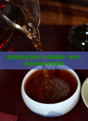 普洱茶煮出来像水一样能喝吗?为什么有白沫和沉淀物漂浮 普洱茶煮出来像水一样能喝吗?为什么有白沫和沉淀物漂浮