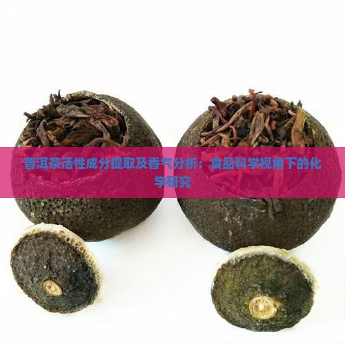 普洱茶活性成分提取及香气分析：食品科学视角下的化学研究