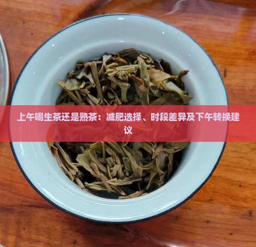 上午喝生茶还是熟茶：减肥选择、时段差异及下午转换建议