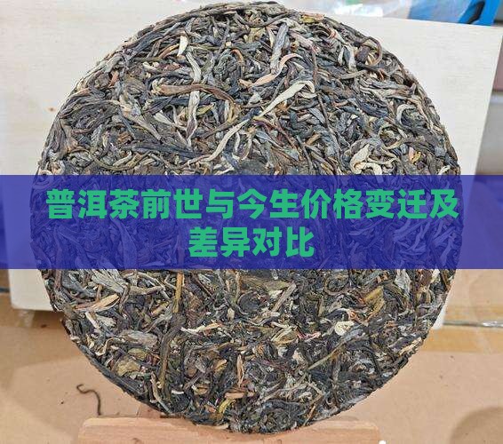 普洱茶前世与今生价格变迁及差异对比