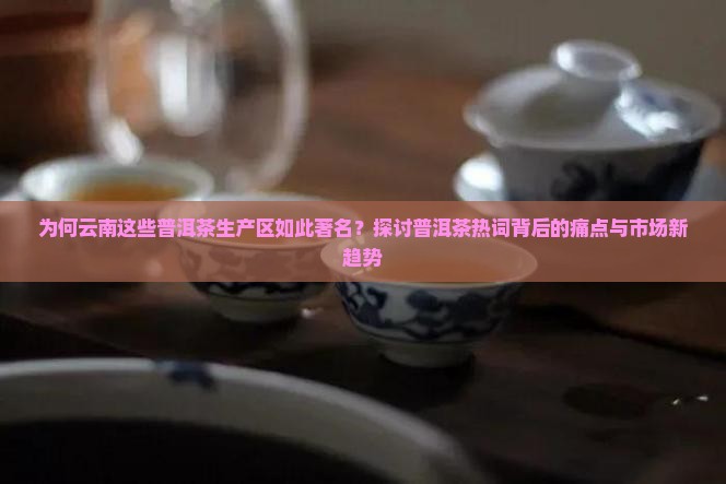 为何云南这些普洱茶生产区如此著名？探讨普洱茶热词背后的痛点与市场新趋势