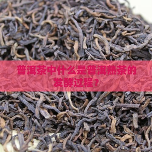 普洱茶中什么是普洱熟茶的发酵过程? 普洱茶中什么是普洱熟茶的发酵过程?