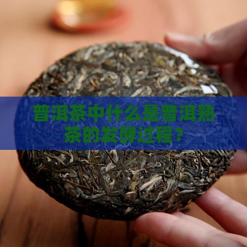 普洱茶中什么是普洱熟茶的发酵过程? 普洱茶中什么是普洱熟茶的发酵过程?