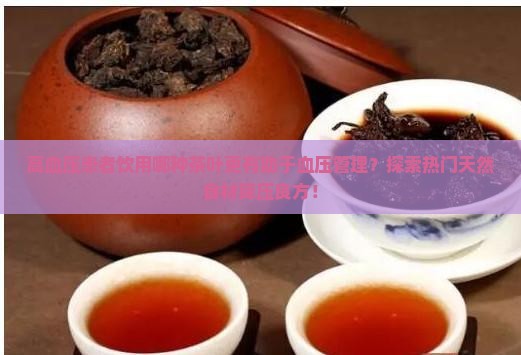 高血压患者饮用哪种茶叶更有助于血压管理？探索热门天然食材降压良方！