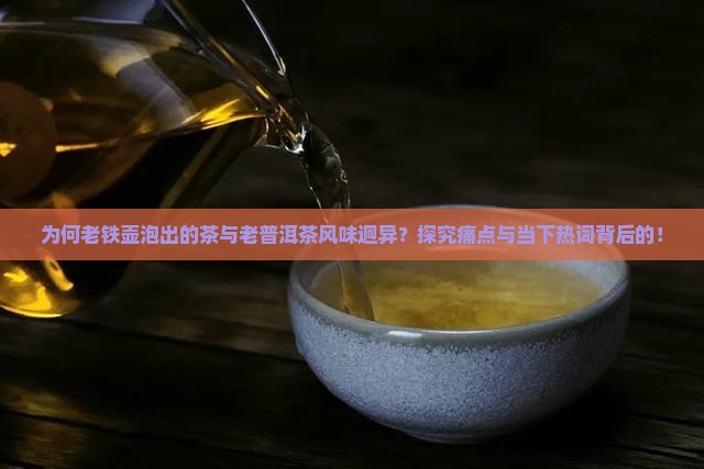 为何老铁壶泡出的茶与老普洱茶风味迥异？探究痛点与当下热词背后的！
