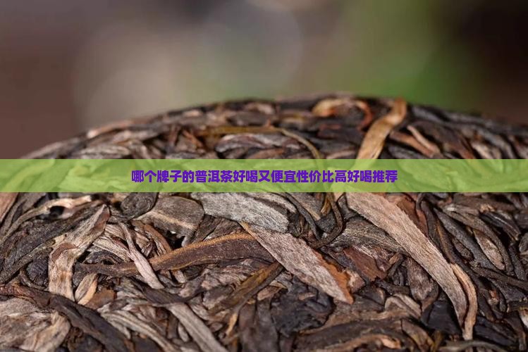 哪个牌子的普洱茶好喝又便宜性价比高好喝推荐
