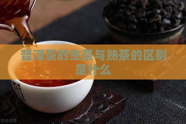 普洱茶的生茶与熟茶的区别是什么