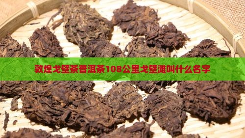 敦煌戈壁茶普洱茶108公里戈壁滩叫什么名字