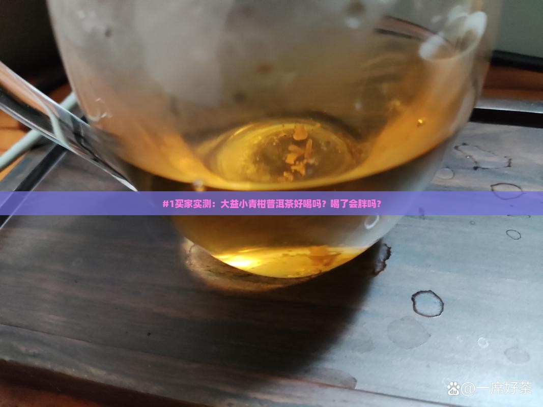 #1买家实测：大益小青柑普洱茶好喝吗？喝了会胖吗？