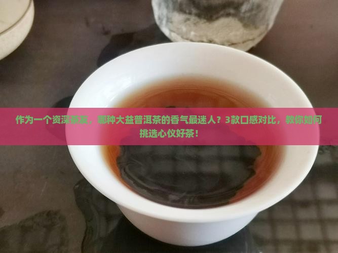 作为一个资深茶友，哪种大益普洱茶的香气最迷人？3款口感对比，教你如何挑选心仪好茶！
