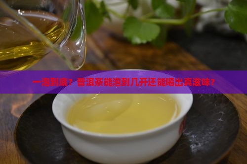 一泡到底？普洱茶能泡到几开还能喝出真滋味？