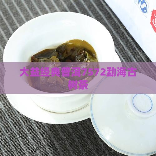 大益经典普洱7572勐海古树茶