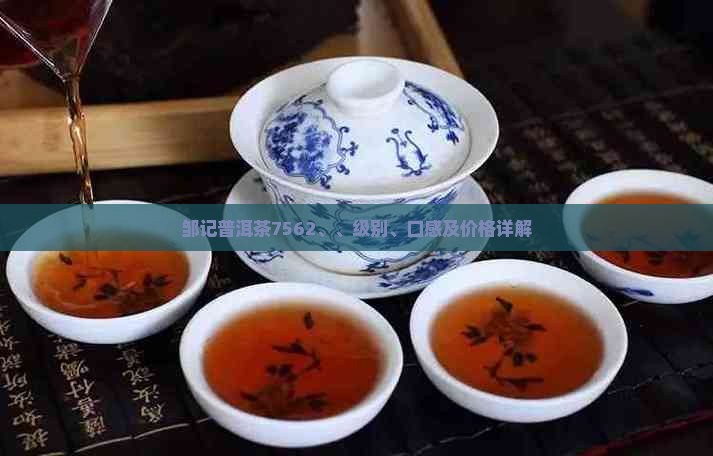 邹记普洱茶7562、、级别、口感及价格详解