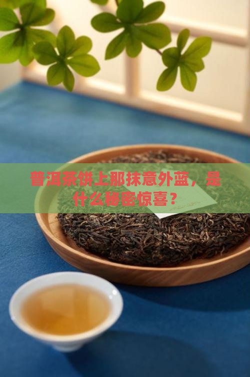 普洱茶饼上那抹意外蓝，是什么秘密惊喜？