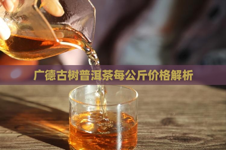 广德古树普洱茶每公斤价格解析
