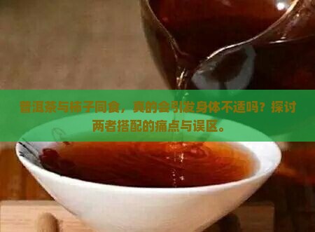 普洱茶与柿子同食，真的会引发身体不适吗？探讨两者搭配的痛点与误区。
