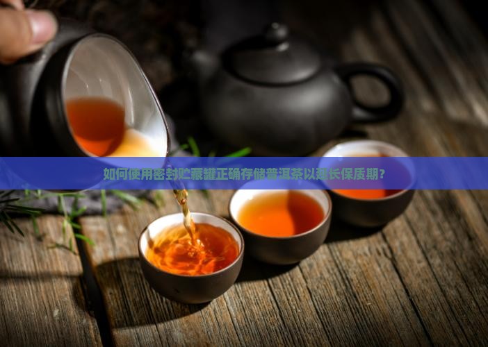 如何使用密封贮藏罐正确存储普洱茶以延长保质期？