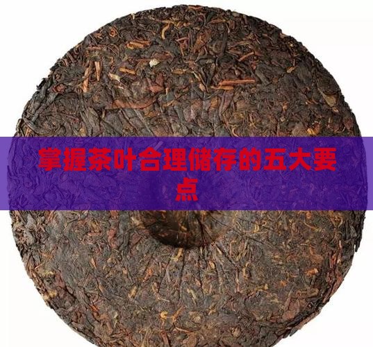 掌握茶叶合理储存的五大要点