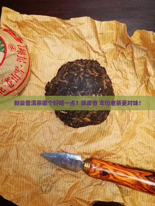 新会普洱茶哪个好喝一点？陈皮香+年份老茶更对味！