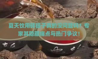 夏天饮用碎银子真的没问题吗？专家其隐藏痛点与热门争议！