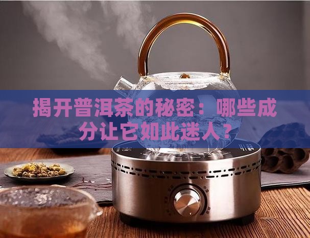 揭开普洱茶的秘密：哪些成分让它如此迷人？