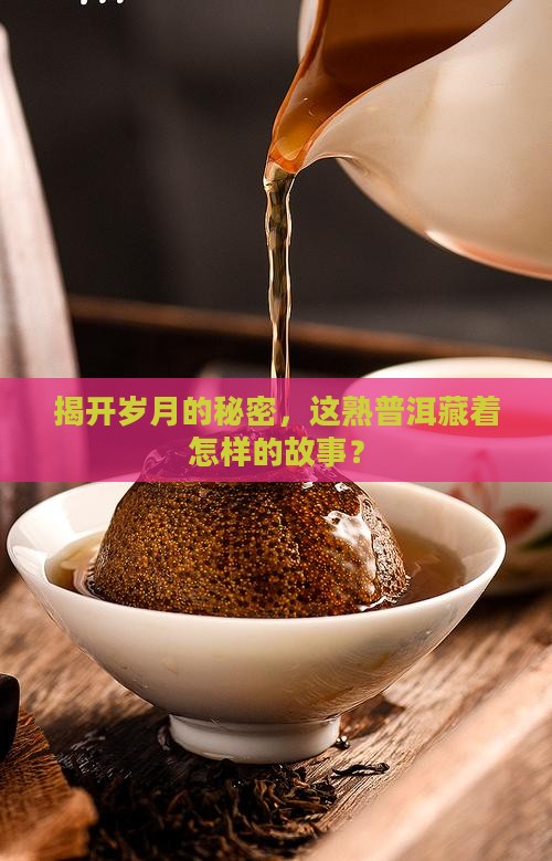揭开岁月的秘密，这熟普洱藏着怎样的故事？