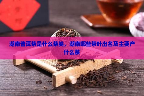 湖南普洱茶是什么茶类，湖南哪些茶叶出名及主要产什么茶