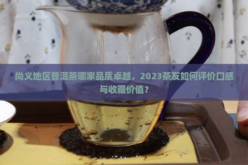 尚义地区普洱茶哪家品质卓越，2023茶友如何评价口感与收藏价值？