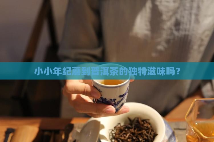 小小年纪蘑到普洱茶的独特滋味吗？