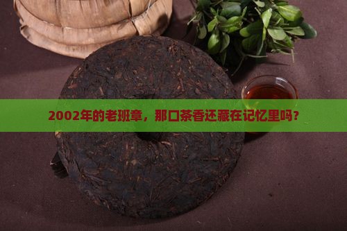 2002年的老班章，那口茶香还藏在记忆里吗？