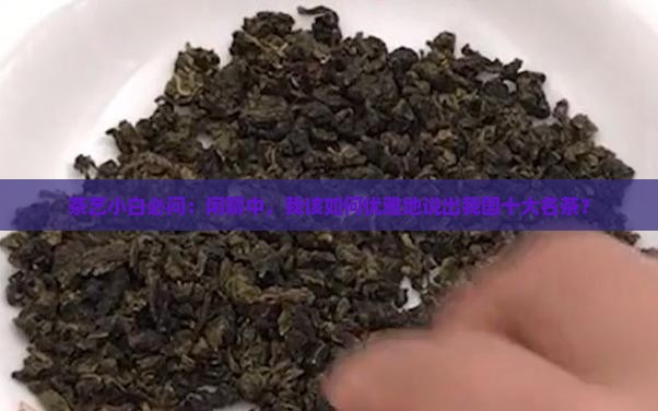 茶艺小白必问：闲聊中，我该如何优雅地说出我国十大名茶？