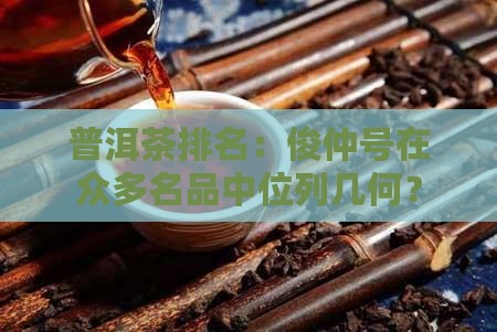 普洱茶排名：俊仲号在众多名品中位列几何？