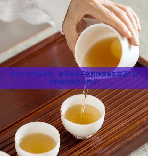 作为一名资深茶客，普洱茶饼不密封存放会怎样呢？日常存放有哪些小技巧？